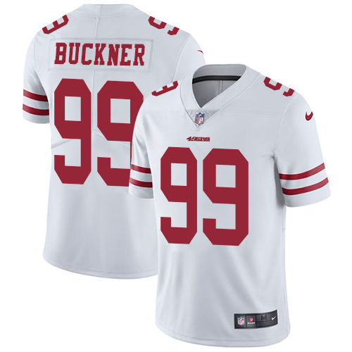 San Francisco 49ers Limited White Men DeForest Buckner Road NFL Jersey #99 Vapor Untouchable